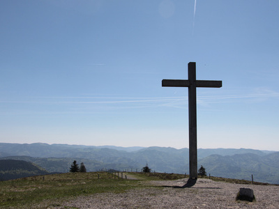 Gipfelkreuz am Belchen von Heri Wunderle